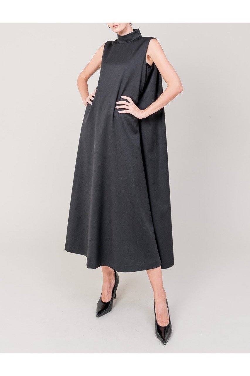 【ドメル/DOMELLE】のREDA ツイル ドレス 人気、トレンドファッション・服の通販 founy(ファニー) 　ファッション　Fashion　レディースファッション　Fashion for Women　ワンピース　Dresses　フォーマル・パーティードレス・結婚式用ドレス　Elegant & Casual Dresses　チュニック　Tunic Tops & Dresses　2025年　2025　2025-2026秋冬・A/W　Autumn/Winter 2025–26 AW25–26　イタリア　Italy　カッティング　Cutting Detail　スリーブ　Sleeve, Long Sleeve / Short Sleeve　チュニック　Tunic, Long Top　ツイル　Twist, Twisted Detail　ドレス　Dress, One-Piece　ロング　Long, Long-Length　A/W・秋冬　Autumn/Winter　other-7|ID: prp329100004632794 ipo3291000000033341572