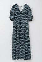 【ヌキテパ/NE QUITTEZ PAS】のCOTTON VOILE ETHNIC プリントギャザースリーブドレス 人気、トレンドファッション・服の通販 founy(ファニー) ファッション Fashion レディースファッション Fashion for Women ワンピース Dresses フォーマル・パーティードレス・結婚式用ドレス Elegant & Casual Dresses チュニック Tunic Tops & Dresses 2025年 2025 2025-2026秋冬・A/W Autumn/Winter 2025–26 AW25–26 インド Indian Textile ギャザー Gathered, Ruffled チャーム Charm, Pendant チュニック Tunic, Long Top ドレス Dress, One-Piece フレア Flare, Flared リボン Ribbon, Bow リラックス Relax, Relaxed Fit ロング Long, Long-Length 再入荷 Restock / Back in Stock A/W・秋冬 Autumn/Winter |ID:prp329100004632796