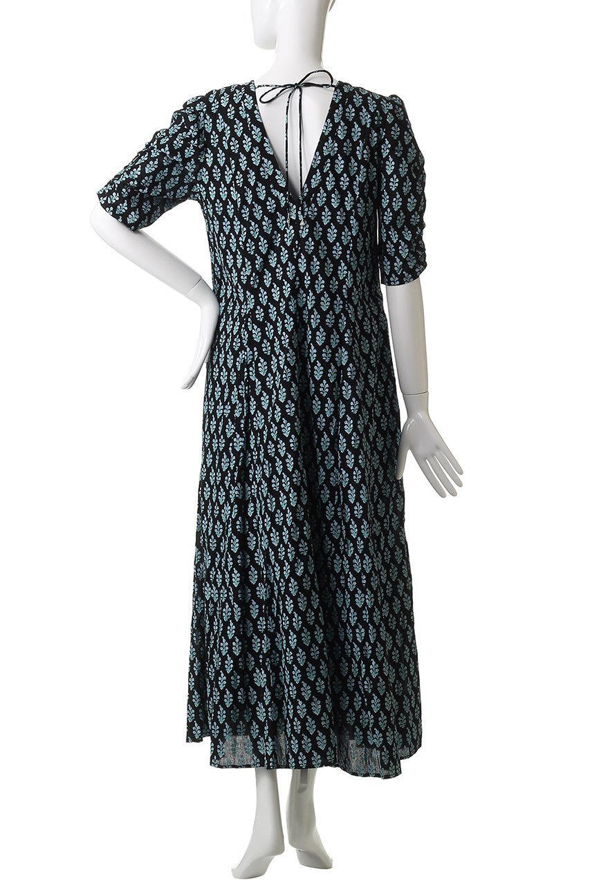 【ヌキテパ/NE QUITTEZ PAS】のCOTTON VOILE ETHNIC プリントギャザースリーブドレス 人気、トレンドファッション・服の通販 founy(ファニー) ファッション Fashion レディースファッション Fashion for Women ワンピース Dresses フォーマル・パーティードレス・結婚式用ドレス Elegant & Casual Dresses チュニック Tunic Tops & Dresses インド Indian Textile ギャザー Gathered, Ruffled チャーム Charm, Pendant チュニック Tunic, Long Top ドレス Dress, One-Piece フレア Flare, Flared リボン Ribbon, Bow リラックス Relax, Relaxed Fit ロング Long, Long-Length other-7|ID: prp329100004632796 ipo3291000000033462820