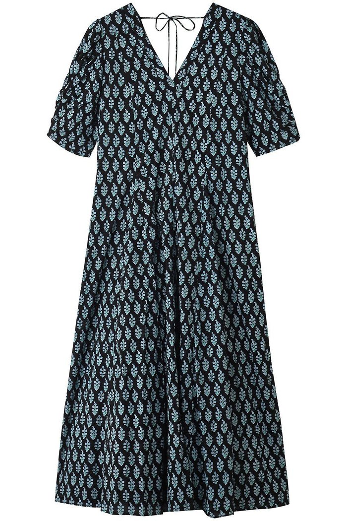 【ヌキテパ/NE QUITTEZ PAS】のCOTTON VOILE ETHNIC プリントギャザースリーブドレス インテリア・キッズ・メンズ・レディースファッション・服の通販 founy(ファニー) https://founy.com/ ファッション Fashion レディースファッション Fashion for Women ワンピース Dresses フォーマル・パーティードレス・結婚式用ドレス Elegant & Casual Dresses チュニック Tunic Tops & Dresses インド Indian Textile ギャザー Gathered, Ruffled チャーム Charm, Pendant チュニック Tunic, Long Top ドレス Dress, One-Piece フレア Flare, Flared リボン Ribbon, Bow リラックス Relax, Relaxed Fit ロング Long, Long-Length |ID: prp329100004632796 ipo3291000000036181528