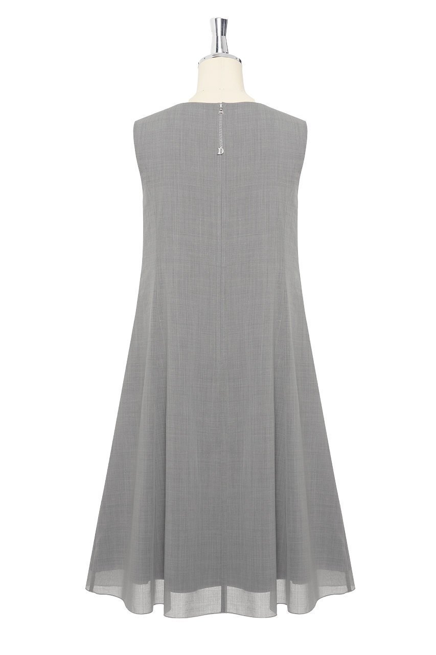 【デイジーリン/DAISY LIN】のDress “Charleston II” 人気、トレンドファッション・服の通販 founy(ファニー) 　ファッション　Fashion　レディースファッション　Fashion for Women　ワンピース　Dresses　フォーマル・パーティードレス・結婚式用ドレス　Elegant & Casual Dresses　チュニック　Tunic Tops & Dresses　ウォッシャブル　Machine Washable　エレガント 上品　Elegant　シャンブレー　Chambray, Denim-Like Fabric　チュニック　Tunic, Long Top　ドレス　Dress, One-Piece　人気　Popular, Best Seller　フロント　Front, Front Design　プリーツ　Pleats, Pleated　リラックス　Relax, Relaxed Fit　おすすめ　Recommended / Our Picks　旅行　Travel　新作・新入荷　New Arrivals / New In　other-2|ID: prp329100004632798 ipo3291000000033341594