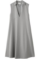 【エブール/ebure】の【店舗限定】ドライ2WAYウール シャツカラージャンパースカート ライトグレー|ID:prp329100004632799