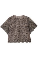【アナイ/ANAYI】のレースフラワーチュールTブラウス 人気、トレンドファッション・服の通販 founy(ファニー) ファッション Fashion レディースファッション Fashion for Women トップス・カットソー Cut & Sew Tops シャツ・ブラウス・オフィスカジュアル Elegant Blouses & Button-Ups 2025年 2025 2025-2026秋冬・A/W Autumn/Winter 2025–26 AW25–26 エレガント 上品 Elegant ショート Short, Short Length スカラップ Scallop, Scalloped Edge スラックス Slacks, Dress Pants スリーブ Sleeve, Long Sleeve / Short Sleeve チュール Tulip, Tulip Motif デニム Denim, Jeans Material トレンド Trend, Trending Now レース Lace, Lace Fabric A/W・秋冬 Autumn/Winter |ID:prp329100004632803