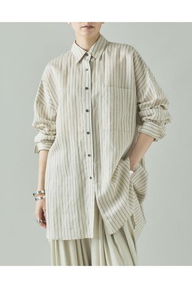 【カレンソロジー/Curensology】 ワッシャーストライプシャツ人気、トレンドファッション・服の通販 founy(ファニー) ファッション Fashion レディースファッション Fashion for Women トップス・カットソー Cut & Sew Tops シャツ・ブラウス・オフィスカジュアル Elegant Blouses & Button-Ups 2025年 2025 2025-2026秋冬・A/W Autumn/Winter 2025–26 AW25–26 スリーブ Sleeve, Long Sleeve / Short Sleeve タンブラー Tumbler, Travel Mug ビッグ Big, Oversized リラックス Relax, Relaxed Fit ロング Long, Long-Length エレガント 上品 Elegant 今季 This Season, Current Season A/W・秋冬 Autumn/Winter |ID:prp329100004632805