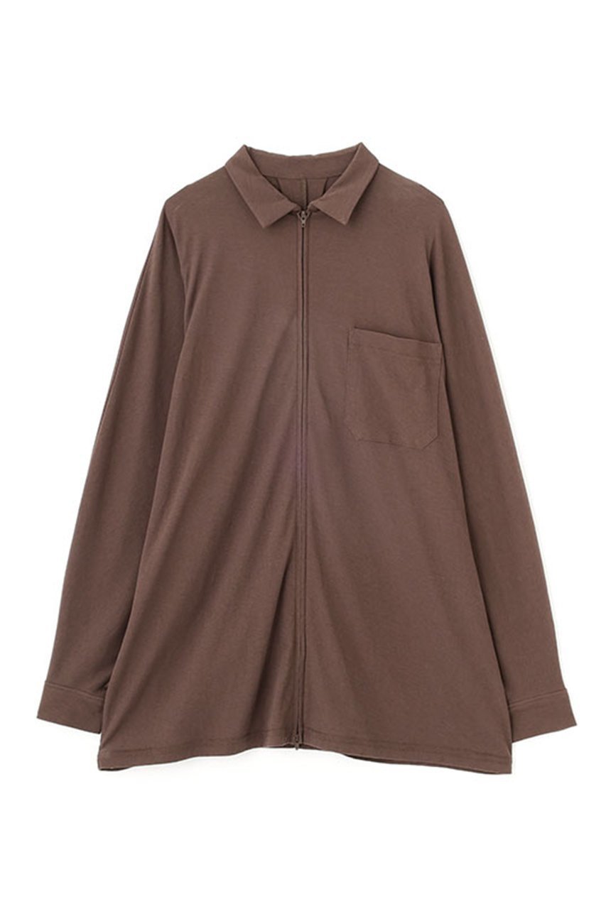 【エトレトウキョウ/ETRE TOKYO】の【8/8 19:00販売開始】フロントファスナーカットシャツ 人気、トレンドファッション・服の通販 founy(ファニー) 　ファッション　Fashion　レディースファッション　Fashion for Women　トップス・カットソー　Cut & Sew Tops　シャツ・ブラウス・オフィスカジュアル　Elegant Blouses & Button-Ups　カットソー　Cut and Sewn Top　ジップ　Zip, Zipper　スリーブ　Sleeve, Long Sleeve / Short Sleeve　セットアップ　Set-Up, Coordinated Outfit　トレンド　Trend, Trending Now　フロント　Front, Front Design　ロング　Long, Long-Length　新作・新入荷　New Arrivals / New In　other-5|ID: prp329100004632813 ipo3291000000033341734