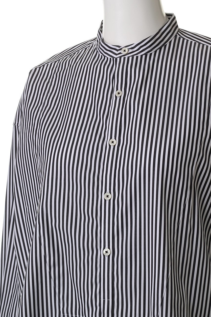 【ティッカ/TICCA】のノーカラービブヨークシャツ 人気、トレンドファッション・服の通販 founy(ファニー) 　ファッション　Fashion　レディースファッション　Fashion for Women　トップス・カットソー　Cut & Sew Tops　シャツ・ブラウス・オフィスカジュアル　Elegant Blouses & Button-Ups　2025年　2025　2025-2026秋冬・A/W　Autumn/Winter 2025–26 AW25–26　クラシカル　Classical, Vintage-Inspired　スタンダード　Standard, Basic　スリーブ　Sleeve, Long Sleeve / Short Sleeve　ドレス　Dress, One-Piece　ボトム　Bottoms, Lower Wear　リラックス　Relax, Relaxed Fit　ロング　Long, Long-Length　ヴィンテージ　Vintage Style　エレガント 上品　Elegant　A/W・秋冬　Autumn/Winter　other-5|ID: prp329100004632814 ipo3291000000033341747