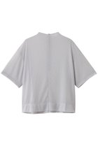 【エブール/ebure】の【店舗限定】シアーストレッチ ボックスシルエットTブラウス ライトグレー|ID: prp329100004632819 ipo3291000000036047604