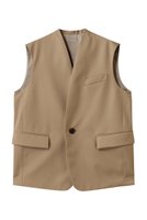 【デパリエ/DEPAREILLE】のウールギャバジンジレ 人気、トレンドファッション・服の通販 founy(ファニー) ファッション Fashion レディースファッション Fashion for Women アウター Coat / Outerwear Collection レディースジャケット・軽アウター Jackets 2025年 2025 2025-2026秋冬・A/W Autumn/Winter 2025–26 AW25–26 おすすめ Recommended / Our Picks ジャケット Jacket, Outerwear ベスト Vest, Waistcoat ワイド Wide, Wide Fit エレガント 上品 Elegant A/W・秋冬 Autumn/Winter |ID:prp329100004632833