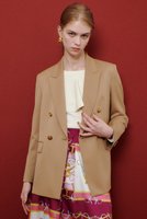 【アルアバイル/allureville】の【LOULOU WILLOUGHBY】ウールチノダブルジャケット 人気、トレンドファッション・服の通販 founy(ファニー) ファッション Fashion レディースファッション Fashion for Women アウター Coat / Outerwear Collection レディースジャケット・軽アウター Jackets 2025年 2025 2025-2026秋冬・A/W Autumn/Winter 2025–26 AW25–26 シェイプ Shape, Slim Fit ジャケット Jacket, Outerwear ダブル Double, Double-Breasted パターン Pattern, Design Print フェミニン Feminine, Girly ベーシック Basic, Essential マニッシュ Mannish, Boyish 今季 This Season, Current Season A/W・秋冬 Autumn/Winter |ID:prp329100004632835