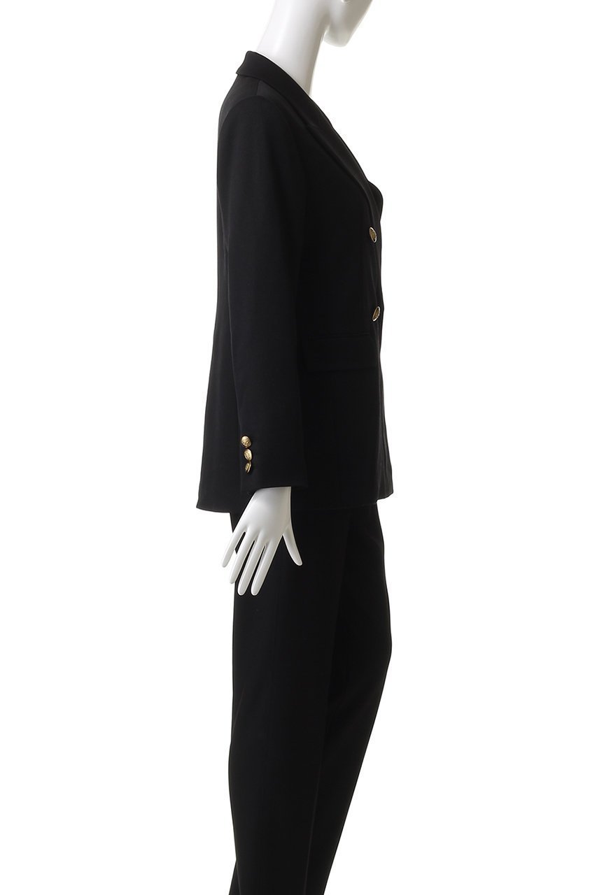 【アルアバイル/allureville】の【LOULOU WILLOUGHBY】ウールチノダブルジャケット 人気、トレンドファッション・服の通販 founy(ファニー) 　ファッション　Fashion　レディースファッション　Fashion for Women　アウター　Coat / Outerwear Collection　レディースジャケット・軽アウター　Jackets　シェイプ　Shape, Slim Fit　ジャケット　Jacket, Outerwear　ダブル　Double, Double-Breasted　パターン　Pattern, Design Print　フェミニン　Feminine, Girly　ベーシック　Basic, Essential　マニッシュ　Mannish, Boyish　今季　This Season, Current Season　新作・新入荷　New Arrivals / New In　other-4|ID: prp329100004632835 ipo3291000000033948889