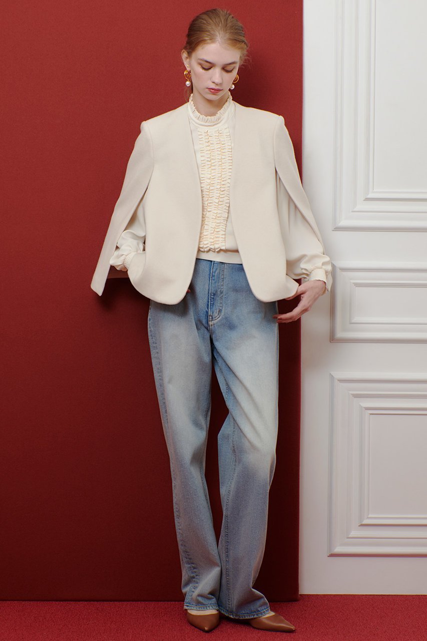 【アルアバイル/allureville】の【LOULOU WILLOUGHBY】ビーバーケープジャケット 人気、トレンドファッション・服の通販 founy(ファニー) 　ファッション　Fashion　レディースファッション　Fashion for Women　アウター　Coat / Outerwear Collection　レディースジャケット・軽アウター　Jackets　ジャケット　Jacket, Outerwear　定番　Standard, Basic Item　防寒　Cold Protection, Winter-Ready　other-4|ID: prp329100004632837 ipo3291000000035562509