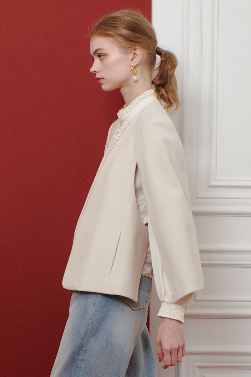 【アルアバイル/allureville】の【LOULOU WILLOUGHBY】ビーバーケープジャケット 人気、トレンドファッション・服の通販 founy(ファニー) 　ファッション　Fashion　レディースファッション　Fashion for Women　アウター　Coat / Outerwear Collection　レディースジャケット・軽アウター　Jackets　ジャケット　Jacket, Outerwear　定番　Standard, Basic Item　防寒　Cold Protection, Winter-Ready　other-5|ID: prp329100004632837 ipo3291000000035562513