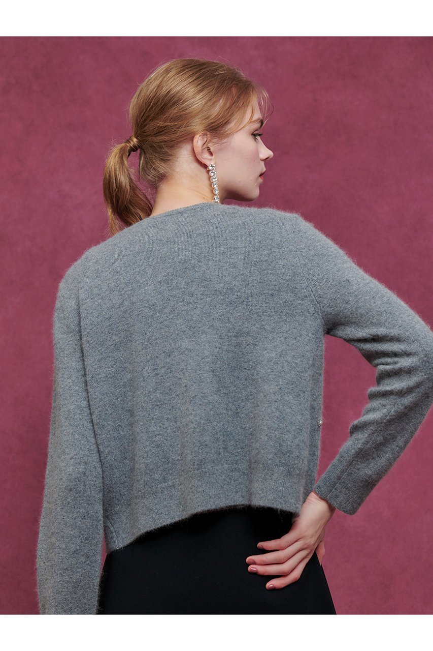 【アルアバイル/allureville】の【LOULOU WILLOUGHBY】ビーズフラワーカーディガン 人気、トレンドファッション・服の通販 founy(ファニー) 　ファッション　Fashion　レディースファッション　Fashion for Women　トップス・カットソー　Cut & Sew Tops　ニット　Knit Tops & Sweaters　カーディガン・羽織り　Layered Style Cardigans　アンサンブル　Ensemble Set　カーディガン　Cardigan, Knitwear　キャミソール　Camisole, Spaghetti Strap Top　モチーフ　Motif, Design Theme　other-7|ID: prp329100004632841 ipo3291000000034241806