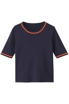 【アルアバイル/allureville】の総針コンパクトクルーNC プルオーバー ネイビー|ID: prp329100004632845 ipo3291000000033341967