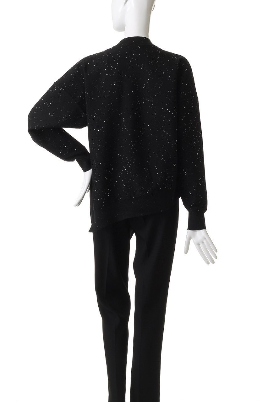 【ドメル/DOMELLE】のスパンコール リブ セーター 人気、トレンドファッション・服の通販 founy(ファニー) 　ファッション　Fashion　レディースファッション　Fashion for Women　トップス・カットソー　Cut & Sew Tops　ニット　Knit Tops & Sweaters　カジュアルプルオーバー・ニットトップス　Pullovers & Knit Tops / Casual Pullovers　2025年　2025　2025-2026秋冬・A/W　Autumn/Winter 2025–26 AW25–26　アシンメトリー　Asymmetrical Style　クール　Cool, Chic　シンプル　Simple, Minimal　スウェット / スエット　Sweatshirt, Sweatwear　ストレッチ　Stretch, Stretchy Fabric　スパンコール　Sequins, Sequin Embellishment　セーター　Sweater, Knitwear　A/W・秋冬　Autumn/Winter　other-4|ID: prp329100004632847 ipo3291000000033341982