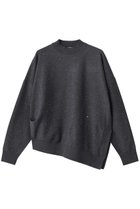 【ドメル/DOMELLE】のスパンコール リブ セーター 人気、トレンドファッション・服の通販 founy(ファニー) ファッション Fashion レディースファッション Fashion for Women トップス・カットソー Cut & Sew Tops ニット Knit Tops & Sweaters カジュアルプルオーバー・ニットトップス Pullovers & Knit Tops / Casual Pullovers アシンメトリー Asymmetrical Style クール Cool, Chic シンプル Simple, Minimal スウェット / スエット Sweatshirt, Sweatwear ストレッチ Stretch, Stretchy Fabric スパンコール Sequins, Sequin Embellishment セーター Sweater, Knitwear thumbnail グレー|ID: prp329100004632847 ipo3291000000036084742