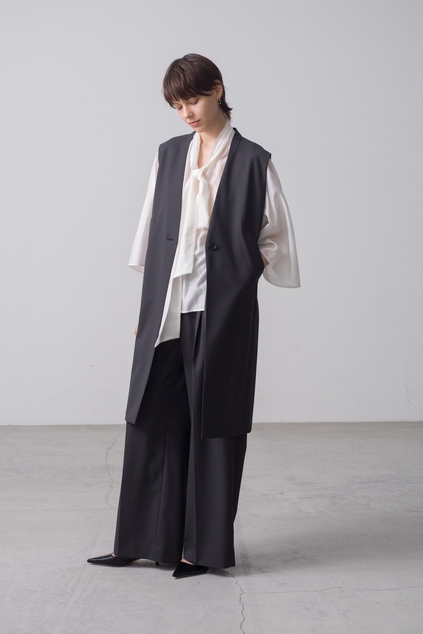【エブール/ebure】の【店舗限定】ハイカウントオックスウール ワイドパンツ 人気、トレンドファッション・服の通販 founy(ファニー) 　ファッション　Fashion　レディースファッション　Fashion for Women　パンツ　Pants & Trousers　スラックス　Slacks, Dress Pants　ワイド　Wide, Wide Fit　other-7|ID: prp329100004632852 ipo3291000000033439749