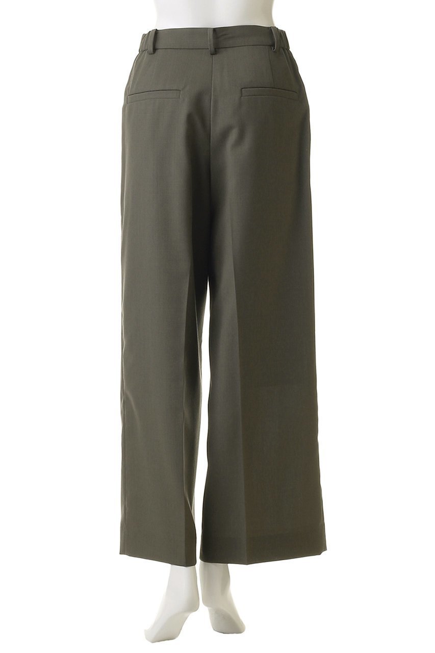 【エブール/ebure】の【店舗限定】ハイカウントオックスウール ワイドパンツ 人気、トレンドファッション・服の通販 founy(ファニー) 　ファッション　Fashion　レディースファッション　Fashion for Women　パンツ　Pants & Trousers　スラックス　Slacks, Dress Pants　ワイド　Wide, Wide Fit　other-4|ID: prp329100004632852 ipo3291000000035321347