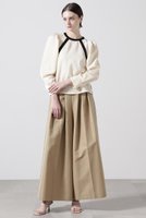 【ヒューエルミュージアム/hueLe Museum】の【hLM】ギャバタックワイドパンツ 人気、トレンドファッション・服の通販 founy(ファニー) ファッション Fashion レディースファッション Fashion for Women パンツ Pants & Trousers ワイド Wide, Wide Fit |ID:prp329100004632853