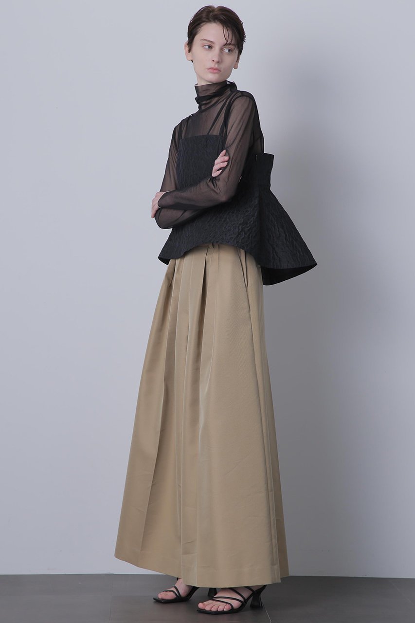 【ヒューエルミュージアム/hueLe Museum】の【hLM】ギャバタックワイドパンツ 人気、トレンドファッション・服の通販 founy(ファニー) 　ファッション　Fashion　レディースファッション　Fashion for Women　パンツ　Pants & Trousers　ワイド　Wide, Wide Fit　other-3|ID: prp329100004632853 ipo3291000000035321354