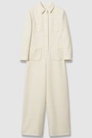 【アルアバイル/allureville】の【LOULOU WILLOUGHBY】ツイードオールインワン 人気、トレンドファッション・服の通販 founy(ファニー) ファッション Fashion レディースファッション Fashion for Women パンツ Pants & Trousers 2025年 2025 2025-2026秋冬・A/W Autumn/Winter 2025–26 AW25–26 ストレート Straight, Straight Cut ツイード／ツィード Choker, Choker Necklace ツイード Twill, Twill Weave トレンド Trend, Trending Now バランス Balance, Style Balance ポケット Pocket, Pocket Detail ワイド Wide, Wide Fit A/W・秋冬 Autumn/Winter |ID:prp329100004632855