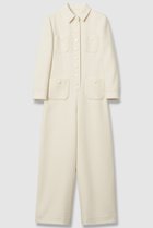 【アルアバイル/allureville】の【LOULOU WILLOUGHBY】ツイードオールインワン 人気、トレンドファッション・服の通販 founy(ファニー) ファッション Fashion レディースファッション Fashion for Women パンツ Pants & Trousers 2025年 2025 2025-2026秋冬・A/W Autumn/Winter 2025–26 AW25–26 ストレート Straight, Straight Cut ツイード／ツィード Choker, Choker Necklace ツイード Twill, Twill Weave トレンド Trend, Trending Now バランス Balance, Style Balance ポケット Pocket, Pocket Detail ワイド Wide, Wide Fit A/W・秋冬 Autumn/Winter thumbnail オフホワイト|ID: prp329100004632855 ipo3291000000033342036