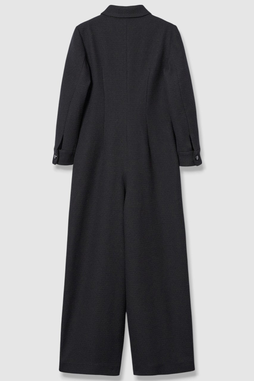 【アルアバイル/allureville】の【LOULOU WILLOUGHBY】ツイードオールインワン 人気、トレンドファッション・服の通販 founy(ファニー) 　ファッション　Fashion　レディースファッション　Fashion for Women　パンツ　Pants & Trousers　2025年　2025　2025-2026秋冬・A/W　Autumn/Winter 2025–26 AW25–26　ストレート　Straight, Straight Cut　ツイード／ツィード　Choker, Choker Necklace　ツイード　Twill, Twill Weave　トレンド　Trend, Trending Now　バランス　Balance, Style Balance　ポケット　Pocket, Pocket Detail　ワイド　Wide, Wide Fit　A/W・秋冬　Autumn/Winter　other-2|ID: prp329100004632855 ipo3291000000033342040