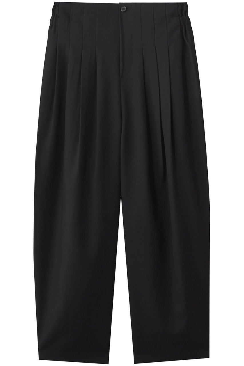 【ミズイロ インド/mizuiro ind】のhigh waist tuck PT パンツ インテリア・キッズ・メンズ・レディースファッション・服の通販 founy(ファニー) 　ファッション　Fashion　レディースファッション　Fashion for Women　パンツ　Pants & Trousers　2025年　2025　2025-2026秋冬・A/W　Autumn/Winter 2025–26 AW25–26　フロント　Front, Front Design　プリーツ　Pleats, Pleated　A/W・秋冬　Autumn/Winter　blackA|ID: prp329100004632859 ipo3291000000033342064