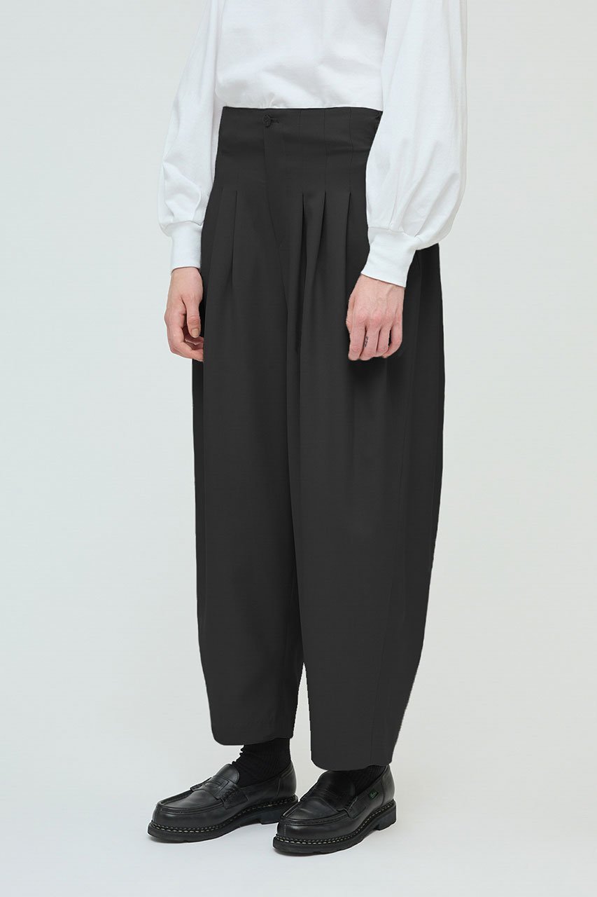 【ミズイロ インド/mizuiro ind】のhigh waist tuck PT パンツ 人気、トレンドファッション・服の通販 founy(ファニー) ファッション Fashion レディースファッション Fashion for Women パンツ Pants & Trousers フロント Front, Front Design プリーツ Pleats, Pleated other-8|ID: prp329100004632859 ipo3291000000033906279