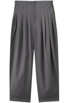 【ミズイロ インド/mizuiro ind】のハイウエストタックパンツ grayA|ID: prp329100004632859 ipo3291000000036181580