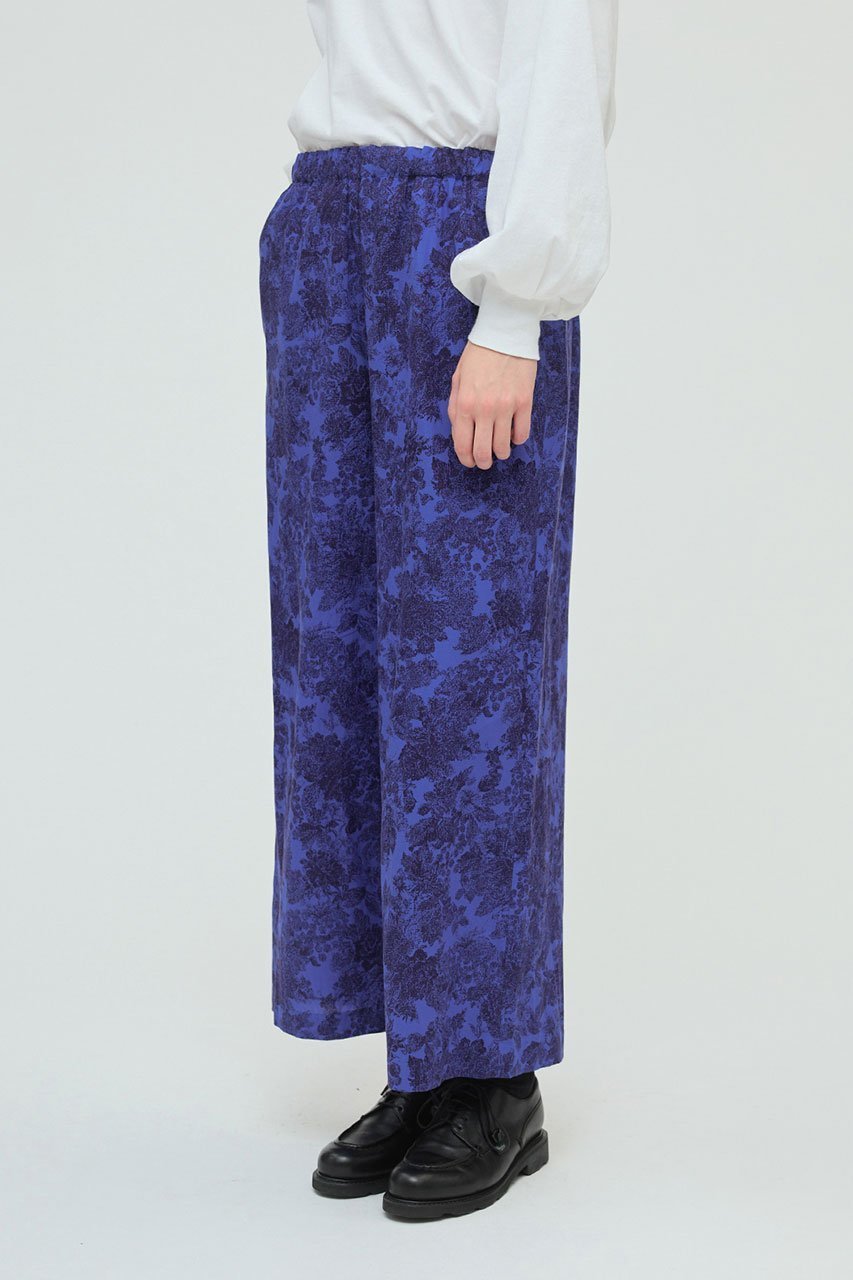 【ミズイロ インド/mizuiro ind】のprint easy PT パンツ 人気、トレンドファッション・服の通販 founy(ファニー) 　ファッション　Fashion　レディースファッション　Fashion for Women　パンツ　Pants & Trousers　おすすめ　Recommended / Our Picks　セットアップ　Set-Up, Coordinated Outfit　フラワー　Flower, Floral　プリント　Print, Printed Pattern　秋　Autumn　other-8|ID: prp329100004632861 ipo3291000000033906282