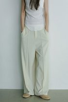 【エトレトウキョウ/ETRE TOKYO】の【8/8 19:00販売開始】ピンタックリラクシーパンツ 人気、トレンドファッション・服の通販 founy(ファニー) ファッション Fashion レディースファッション Fashion for Women パンツ Pants & Trousers カットソー Cut and Sewn Top シンプル Simple, Minimal ストレート Straight, Straight Cut セットアップ Set-Up, Coordinated Outfit センター Center, Center Line トレンド Trend, Trending Now 新作・新入荷 New Arrivals / New In thumbnail クリーム|ID: prp329100004632876 ipo3291000000033342204