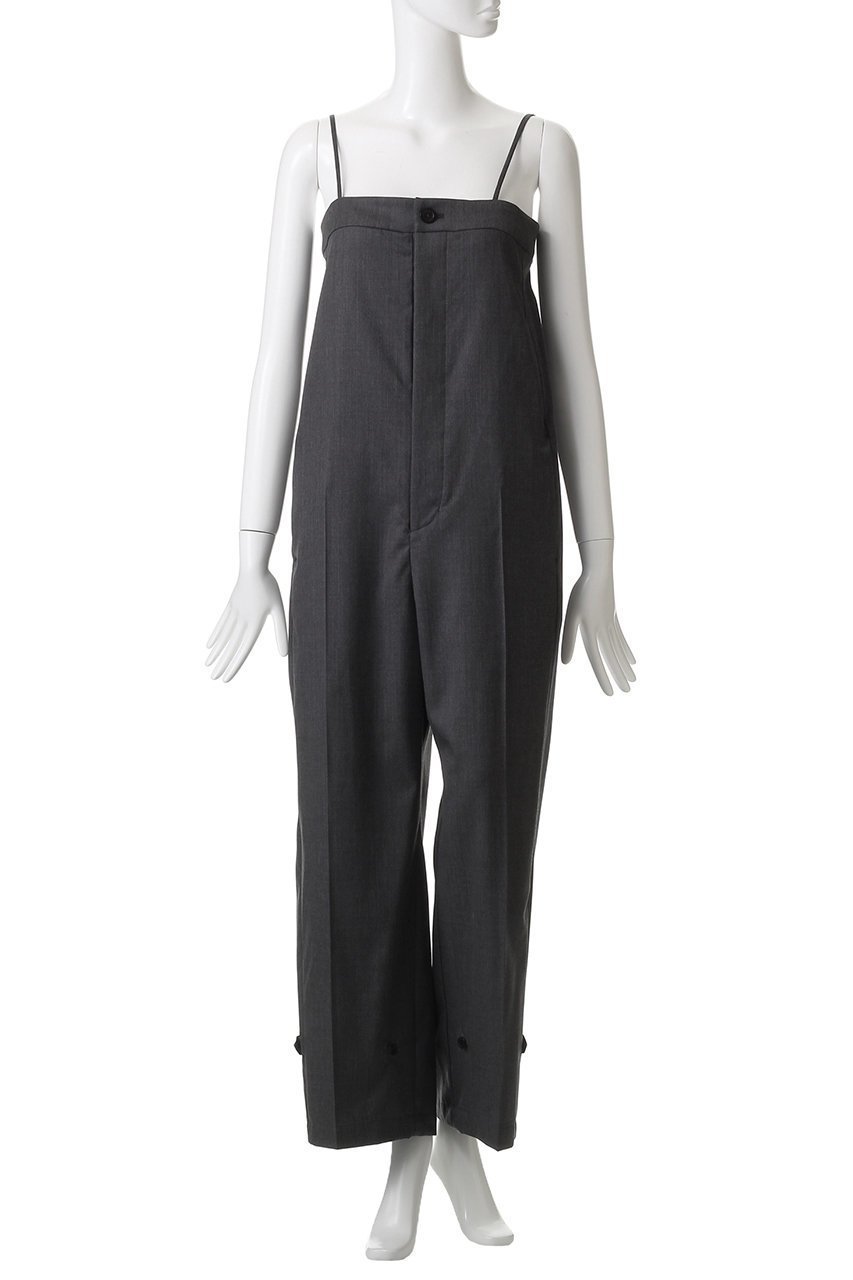 【デパリエ/DEPAREILLE】のウールギャバジンサロペット 人気、トレンドファッション・服の通販 founy(ファニー) 　ファッション　Fashion　レディースファッション　Fashion for Women　パンツ　Pants & Trousers　2025年　2025　2025-2026秋冬・A/W　Autumn/Winter 2025–26 AW25–26　カットソー　Cut and Sewn Top　サロペット　Overalls, Salopette　マニッシュ　Mannish, Boyish　A/W・秋冬　Autumn/Winter　other-2|ID: prp329100004632877 ipo3291000000033342221