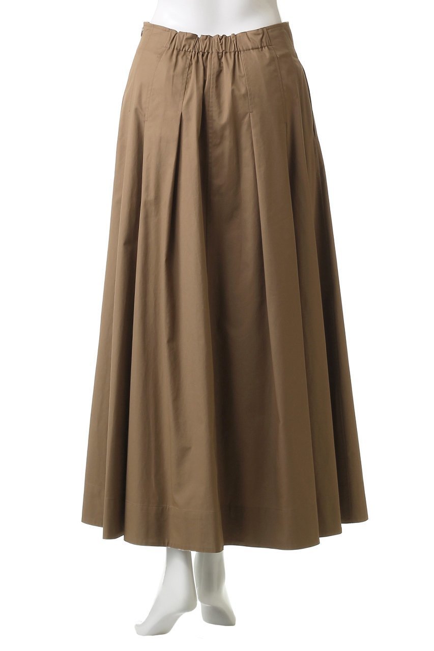 【プルミエ アロンディスモン/1er Arrondissement】のタイプライタータックスカート 人気、トレンドファッション・服の通販 founy(ファニー) 　ファッション　Fashion　レディースファッション　Fashion for Women　スカート　Skirts　ロングスカート　Long Skirts / Maxi & Midi Skirts　エレガント 上品　Elegant　タイプライター　Typewriter Fabric, Crisp Cotton　バランス　Balance, Style Balance　フレア　Flare, Flared　ロング　Long, Long-Length　再入荷　Restock / Back in Stock　other-4|ID: prp329100004632881 ipo3291000000035631050