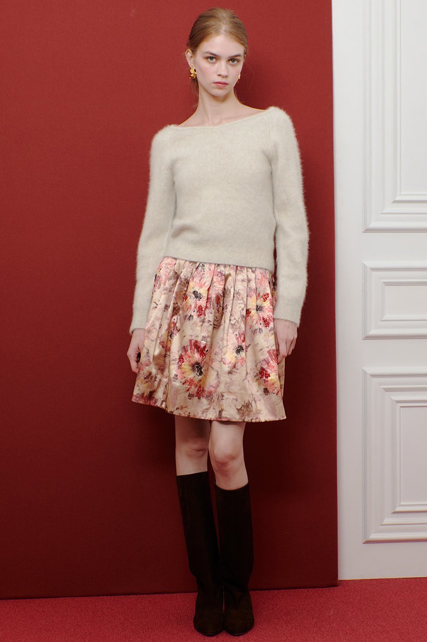 【アルアバイル/allureville】の【LOULOU WILLOUGHBY】BHARAT SILKミニスカート 人気、トレンドファッション・服の通販 founy(ファニー) 　ファッション　Fashion　レディースファッション　Fashion for Women　スカート　Skirts　ミニスカート　Mini Skirts　2025年　2025　2025-2026秋冬・A/W　Autumn/Winter 2025–26 AW25–26　インド　Indian Textile　サテン　Satin, Glossy Fabric　スパンコール　Sequins, Sequin Embellishment　タイツ　Tights, Legwear　チュール　Tulip, Tulip Motif　プリント　Print, Printed Pattern　ミニスカート　Mini Skirt, Short Skirt　A/W・秋冬　Autumn/Winter　other-6|ID: prp329100004632885 ipo3291000000033342295