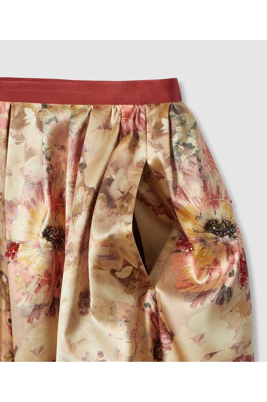 【アルアバイル/allureville】の【LOULOU WILLOUGHBY】BHARAT SILKミニスカート 人気、トレンドファッション・服の通販 founy(ファニー) 　ファッション　Fashion　レディースファッション　Fashion for Women　スカート　Skirts　ミニスカート　Mini Skirts　インド　Indian Textile　サテン　Satin, Glossy Fabric　スパンコール　Sequins, Sequin Embellishment　タイツ　Tights, Legwear　チュール　Tulip, Tulip Motif　プリント　Print, Printed Pattern　ミニスカート　Mini Skirt, Short Skirt　other-3|ID: prp329100004632885 ipo3291000000035562618