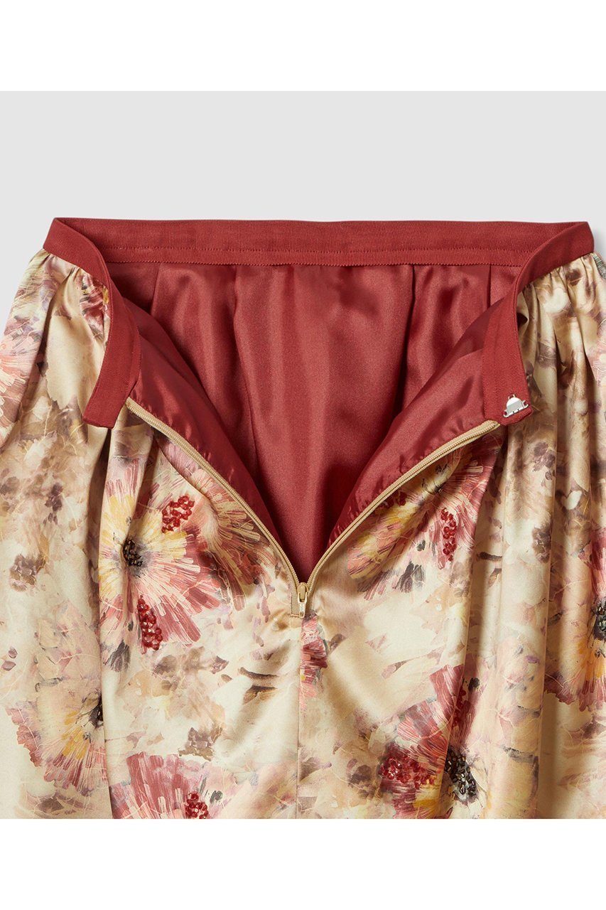 【アルアバイル/allureville】の【LOULOU WILLOUGHBY】BHARAT SILKミニスカート 人気、トレンドファッション・服の通販 founy(ファニー) 　ファッション　Fashion　レディースファッション　Fashion for Women　スカート　Skirts　ミニスカート　Mini Skirts　インド　Indian Textile　サテン　Satin, Glossy Fabric　スパンコール　Sequins, Sequin Embellishment　タイツ　Tights, Legwear　チュール　Tulip, Tulip Motif　プリント　Print, Printed Pattern　ミニスカート　Mini Skirt, Short Skirt　other-4|ID: prp329100004632885 ipo3291000000035562620