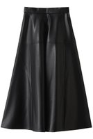 【マリリンムーン/MARILYN MOON】のソフトフェイクレザーサーキュラースカート 人気、トレンドファッション・服の通販 founy(ファニー) ファッション Fashion レディースファッション Fashion for Women スカート Skirts 2025年 2025 2025-2026秋冬・A/W Autumn/Winter 2025–26 AW25–26 ドレープ Drape, Draping Fabric モダン Modern, Contemporary A/W・秋冬 Autumn/Winter |ID:prp329100004632888