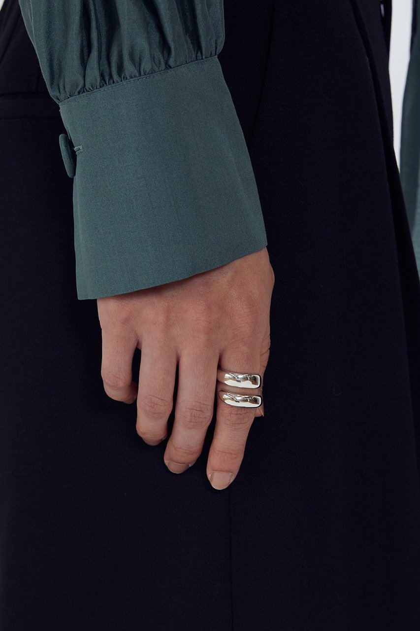 【プルミエ アロンディスモン/1er Arrondissement】の【PHILIPPE AUDIBERT】2ラインリング 【PHILIPPE AUDIBERT】2ラインリング 人気、トレンドファッション・服の通販 founy(ファニー) 　ファッション　Fashion　レディースファッション　Fashion for Women　おすすめ　Recommended / Our Picks　クール　Cool, Chic　シルバー　Silver, Metallic Silver　シンプル　Simple, Minimal　セットアップ　Set-Up, Coordinated Outfit　フランス　France, French　再入荷　Restock / Back in Stock　other-3|ID: prp329100004633570 ipo3291000000035694381