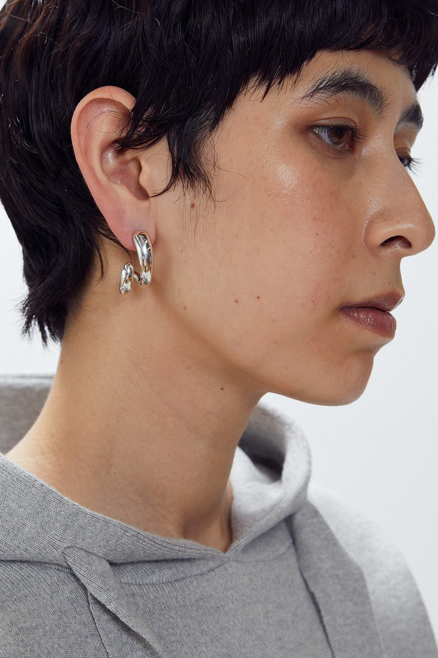 【プルミエ アロンディスモン/1er Arrondissement】の【PHILIPPE AUDIBERT】2ラインピアス 人気、トレンドファッション・服の通販 founy(ファニー) 　ファッション　Fashion　レディースファッション　Fashion for Women　ジュエリー　Jewelry　ファッションリング　Fashion Rings　イヤリング・フープ・ドロップタイプ　Hoop, Drop & Clip Earrings　イヤリング　Earrings　シンプル　Simple, Minimal　フランス　France, French　フープ　Hoop, Hoop Earrings　other-4|ID: prp329100004633571 ipo3291000000033562754