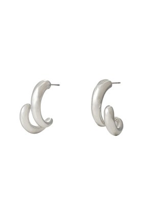 【プルミエ アロンディスモン/1er Arrondissement】の【PHILIPPE AUDIBERT】2ラインピアス 人気、トレンドファッション・服の通販 founy(ファニー) ファッション Fashion レディースファッション Fashion for Women ジュエリー Jewelry ファッションリング Fashion Rings イヤリング・フープ・ドロップタイプ Hoop, Drop & Clip Earrings イヤリング Earrings シンプル Simple, Minimal フランス France, French フープ Hoop, Hoop Earrings |ID:prp329100004633571