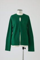 【リムアーク/RIM.ARK】のOpen skin thermal tops/トップス 人気、トレンドファッション・服の通販 founy(ファニー) ファッション Fashion レディースファッション Fashion for Women トップス・カットソー Cut & Sew Tops シャツ・ブラウス・オフィスカジュアル Elegant Blouses & Button-Ups ロングTシャツ・Tシャツ Longline T-Shirts & Tees カットソー・ベーシックTシャツ Cut-and-Sewn Tops / Stretch Tees & Basics オーバル Oval Design サーマル Thermal, Waffle Knit スリーブ Sleeve, Long Sleeve / Short Sleeve フロント Front, Front Design モダン Modern, Contemporary ロング Long, Long-Length 新作・新入荷 New Arrivals / New In thumbnail グリーン|ID: prp329100004633580 ipo3291000000033356094