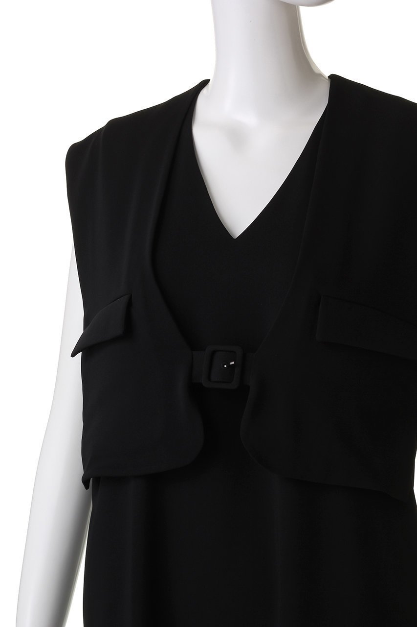 【リムアーク/RIM.ARK】のVest set manish dress/ドレス・ワンピース 人気、トレンドファッション・服の通販 founy(ファニー) 　ファッション　Fashion　レディースファッション　Fashion for Women　アウター　Coat / Outerwear Collection　ワンピース　Dresses　フォーマル・パーティードレス・結婚式用ドレス　Elegant & Casual Dresses　チュニック　Tunic Tops & Dresses　スタイリッシュ　Stylish, Fashionable　チュニック　Tunic, Long Top　ドレス　Dress, One-Piece　フォーマル　Formal, Dressy　ベスト　Vest, Waistcoat　モチーフ　Motif, Design Theme　ロング　Long, Long-Length　other-5|ID: prp329100004633584 ipo3291000000033356134