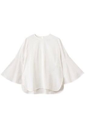 【デパリエ/DEPAREILLE】 シルクフレアスリーブブラウス人気、トレンドファッション・服の通販 founy(ファニー) ファッション Fashion レディースファッション Fashion for Women トップス・カットソー Cut & Sew Tops シャツ・ブラウス・オフィスカジュアル Elegant Blouses & Button-Ups 2025年 2025 2025-2026秋冬・A/W Autumn/Winter 2025–26 AW25–26 なめらか Smooth, Silky Texture ギャザー Gathered, Ruffled シルク Silk, 100% Silk シンプル Simple, Minimal スリット Slit, Slit Detail スリーブ Sleeve, Long Sleeve / Short Sleeve フレア Flare, Flared ロング Long, Long-Length エレガント 上品 Elegant A/W・秋冬 Autumn/Winter |ID:prp329100004633586