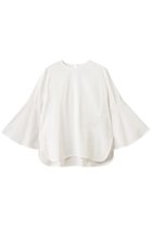 【デパリエ/DEPAREILLE】のシルクフレアスリーブブラウス ホワイト|ID:prp329100004633586