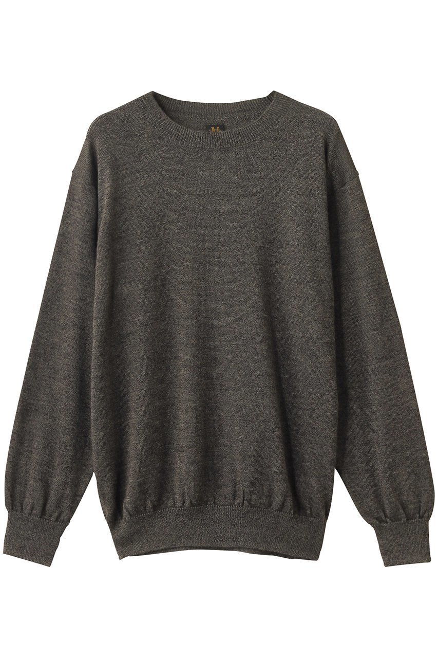 【バトナー/BATONER / MEN】の【MEN】ラミー ウール クルー ネック インテリア・キッズ・メンズ・レディースファッション・服の通販 founy(ファニー) 　ファッション　Fashion　メンズファッション　Fashion for Men　トップス・カットソー　Cut & Sew Tops　ニット・セーター / 定番トップス　Knit Tops & Sweaters　2025年　2025　2025-2026秋冬・A/W　Autumn/Winter 2025–26 AW25–26　シンプル　Simple, Minimal　スラックス　Slacks, Dress Pants　センター　Center, Center Line　デニム　Denim, Jeans Material　定番　Standard, Basic Item　A/W・秋冬　Autumn/Winter　オリーブ|ID: prp329100004633587 ipo3291000000033356152