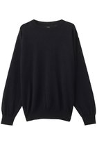 【バトナー/BATONER / MEN】の【MEN】ラミー ウール クルー ネック ネイビー|ID:prp329100004633587