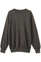 【バトナー/BATONER / MEN】の【MEN】ラミー ウール クルーネック 人気、トレンドファッション・服の通販 founy(ファニー) ファッション Fashion メンズファッション Fashion for Men トップス・カットソー Cut & Sew Tops ニット・セーター / 定番トップス Knit Tops & Sweaters シンプル Simple, Minimal スラックス Slacks, Dress Pants センター Center, Center Line デニム Denim, Jeans Material 定番 Standard, Basic Item |ID:prp329100004633587