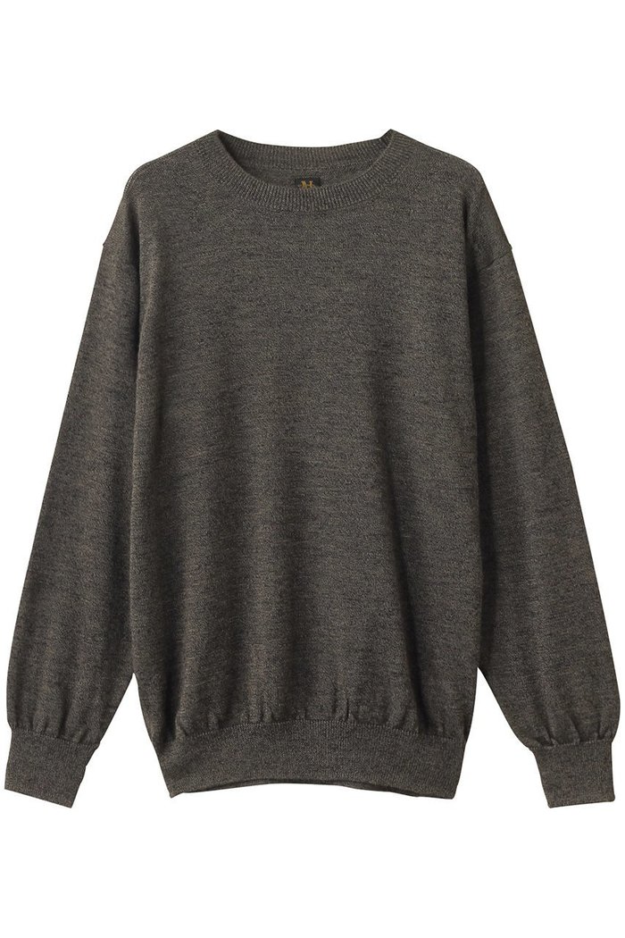 【バトナー/BATONER / MEN】の【MEN】ラミー ウール クルーネック インテリア・キッズ・メンズ・レディースファッション・服の通販 founy(ファニー) https://founy.com/ ファッション Fashion メンズファッション Fashion for Men トップス・カットソー Cut & Sew Tops ニット・セーター / 定番トップス Knit Tops & Sweaters シンプル Simple, Minimal スラックス Slacks, Dress Pants センター Center, Center Line デニム Denim, Jeans Material 定番 Standard, Basic Item |ID: prp329100004633587 ipo3291000000036151544