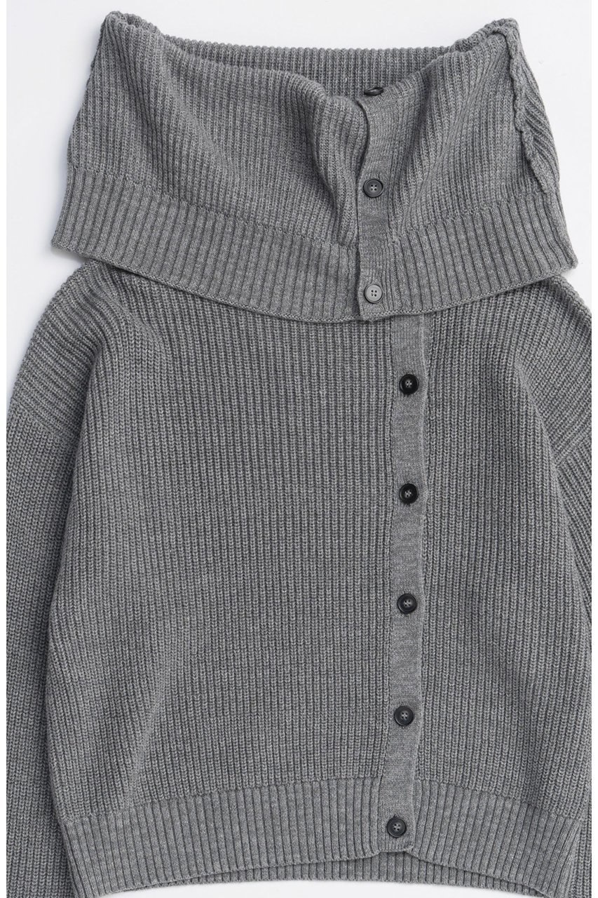 【メゾンスペシャル/MAISON SPECIAL】のMultiway Off Shoulder Knit Pullover/マルチウェイオフショルニットプルオーバー 人気、トレンドファッション・服の通販 founy(ファニー) 　ファッション　Fashion　レディースファッション　Fashion for Women　トップス・カットソー　Cut & Sew Tops　ニット　Knit Tops & Sweaters　カジュアルプルオーバー・ニットトップス　Pullovers & Knit Tops / Casual Pullovers　カーディガン　Cardigan, Knitwear　シンプル　Simple, Minimal　ストレート　Straight, Straight Cut　スリーブ　Sleeve, Long Sleeve / Short Sleeve　ハイネック　High Neck, Mock Neck　バランス　Balance, Style Balance　フロント　Front, Front Design　防寒　Cold Protection, Winter-Ready　メランジ　Melange, Mixed Yarn　リラックス　Relax, Relaxed Fit　A/W・秋冬　Autumn/Winter　2025年　2025　2025-2026秋冬・A/W　Autumn/Winter 2025–26 AW25–26　other-2|ID: prp329100004633590 ipo3291000000033356183